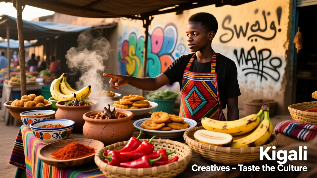 Kigali’s Creative Pulse: How Food, Fashion, and Art Are Rewriting Rwanda’s Cultural Narrative