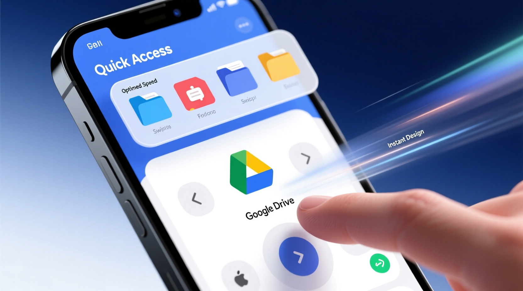 access important google drive files on ios faster with