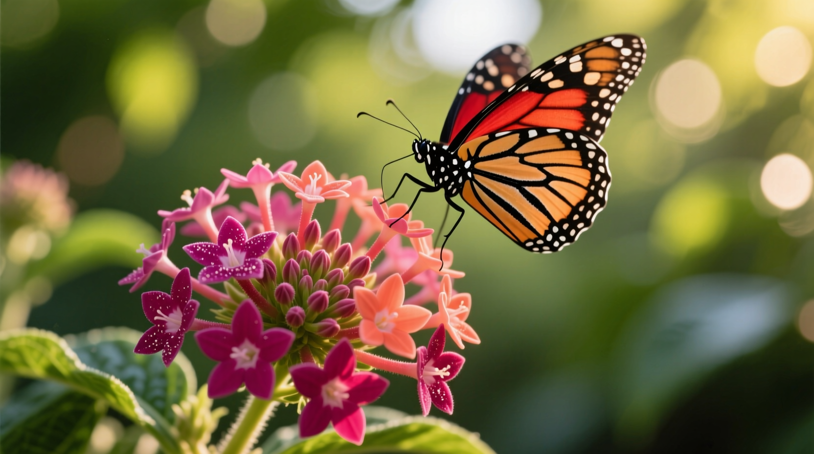 pentas butterfly plant