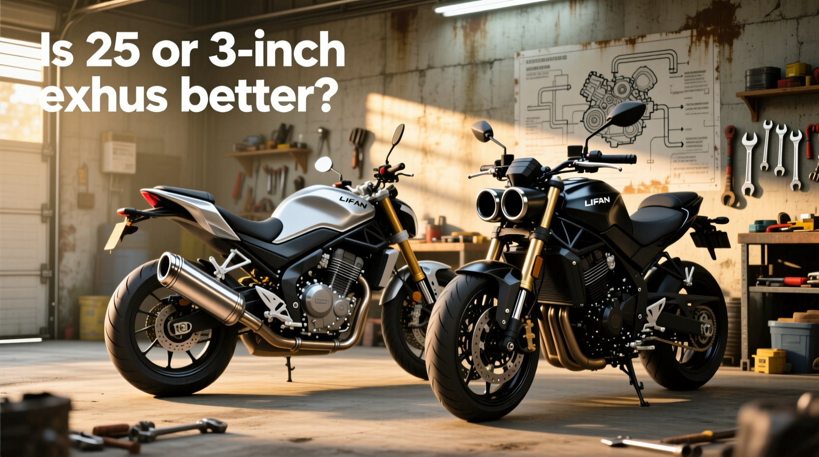 How to Choose Lifan 250cc Exhaust: Is 2.5 or 3-Inch Better?