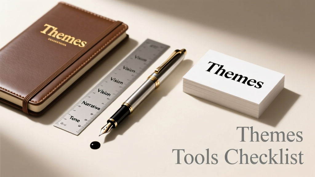 Themes, Tools, and Checklists: A Practical Framework for Smarter DIY Projects