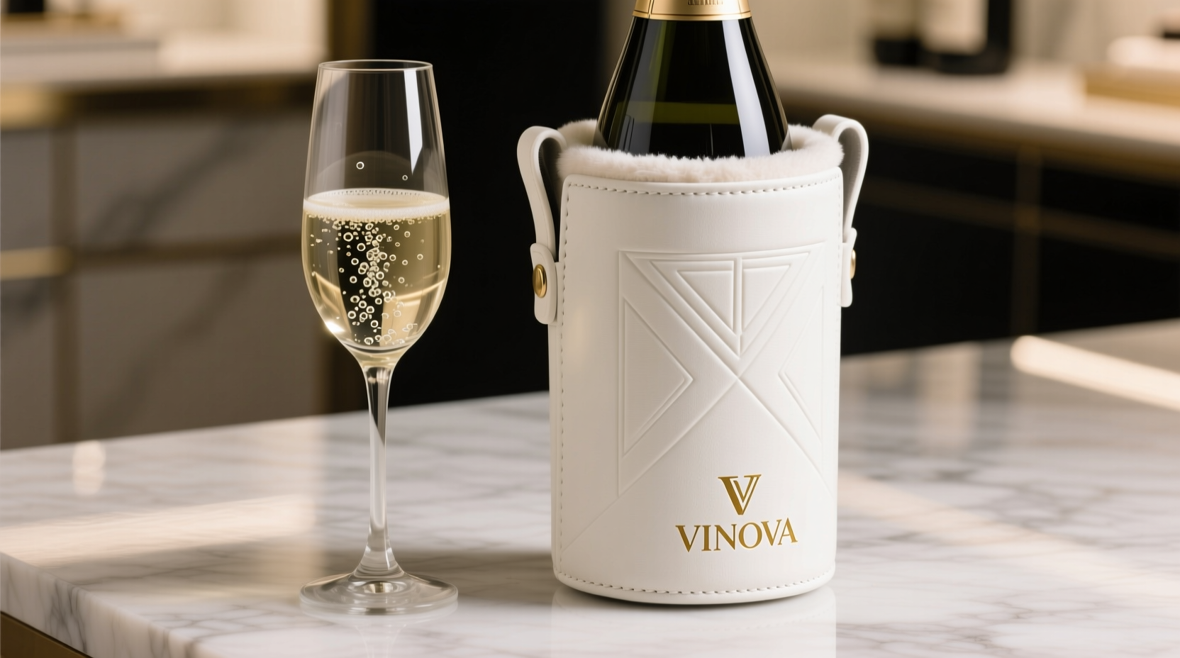 fashionable insulated wine sleeves that also protect against breakage
