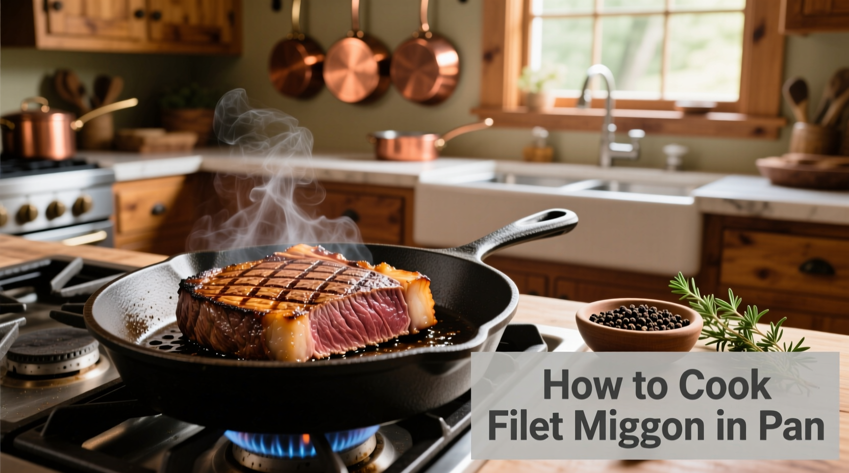 how to cook filet mignon in pan