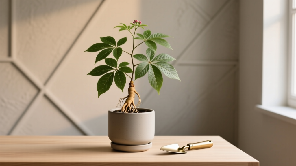 Non-Flowering Ginseng Indoors: Grow Potent Roots