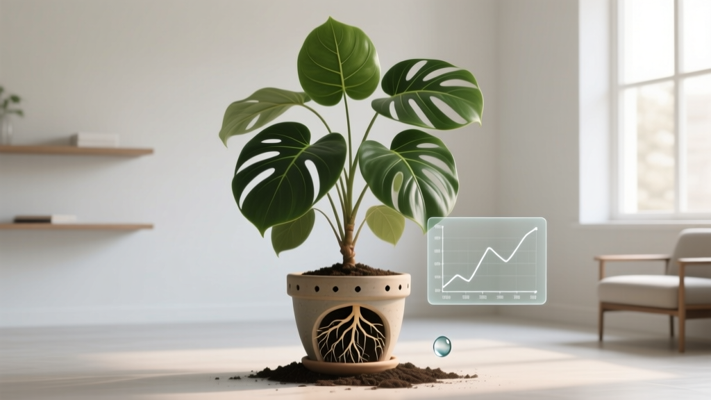 Large Indoor Plants Not Growing? Fix Watering Now