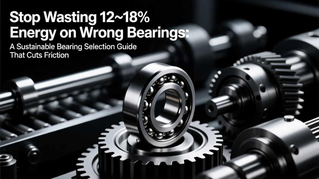 Sustainable Bearing Selection Guide: Save Energy & Meet ISO