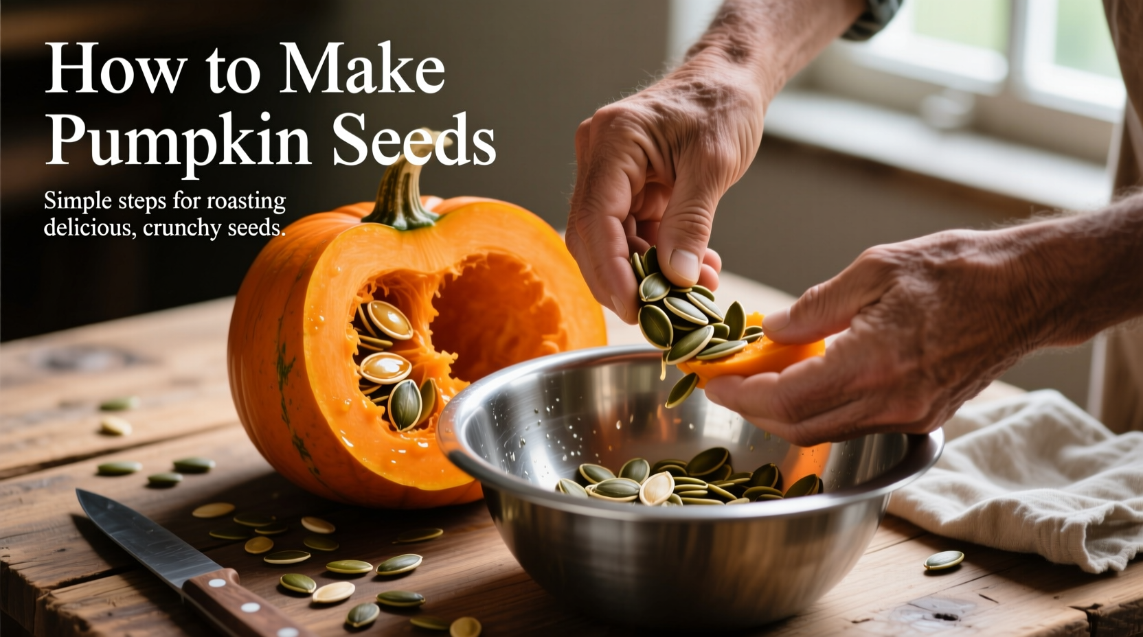 how to make a pumpkin seeds