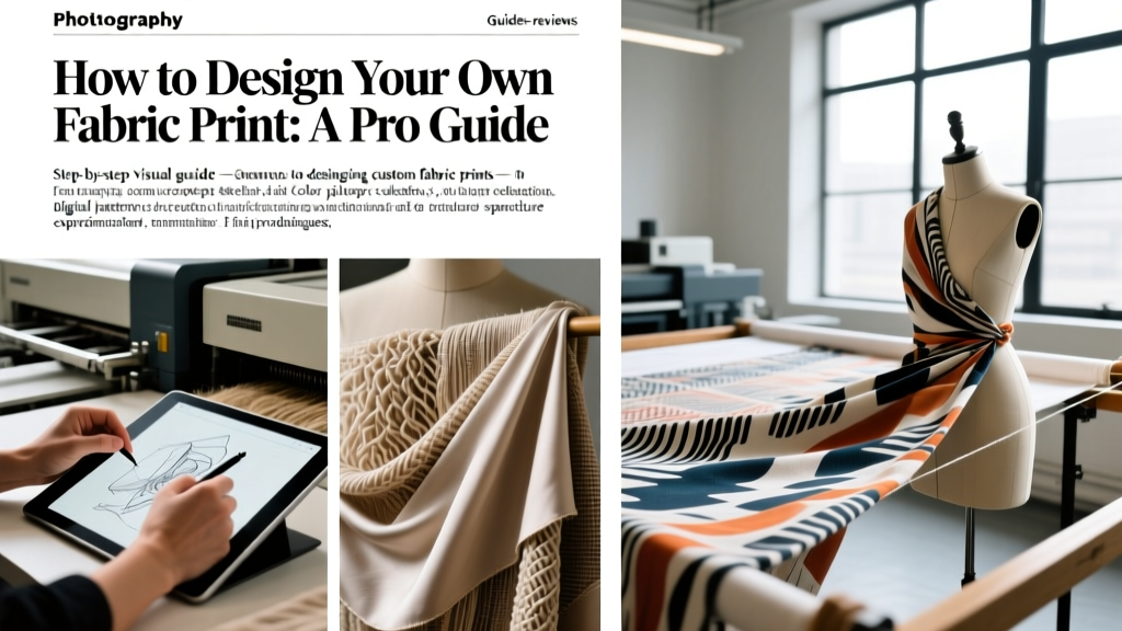 How to Design Your Own Fabric Print: A Pro Guide
