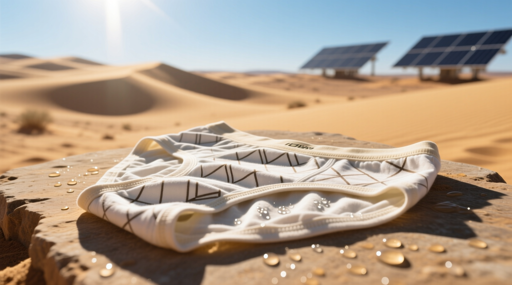 solar disinfection for period underwear