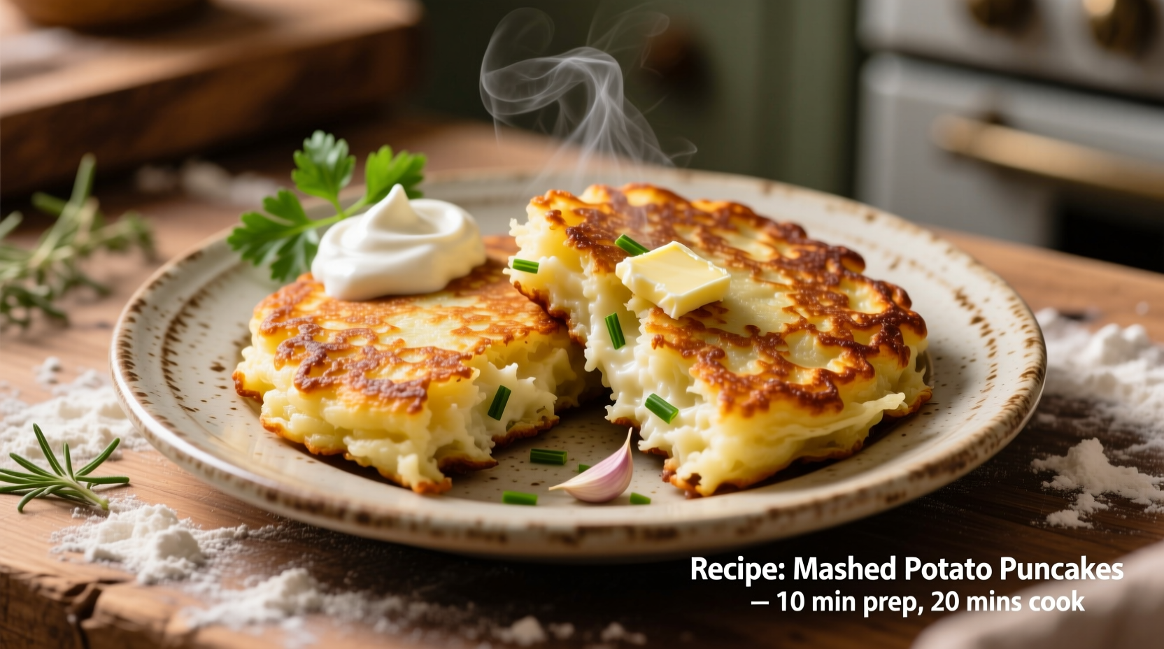 Perfect Mashed Potato Pancakes Recipe from Leftovers