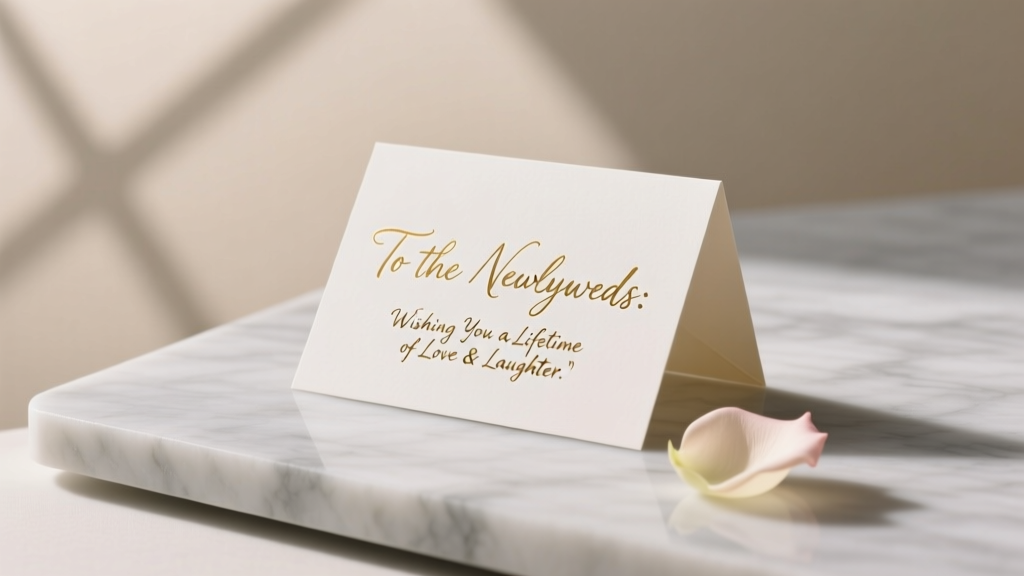 How to Sign a Wedding Gift Card (2026)