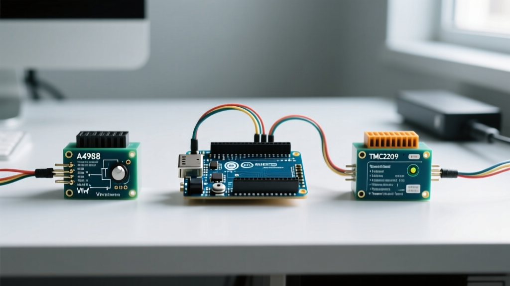 Driver Stepper Arduino Datasheet Guide: A4988 vs TMC2209 Specs