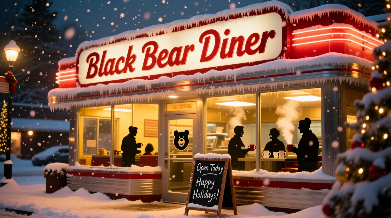 is black bear diner open on christmas day