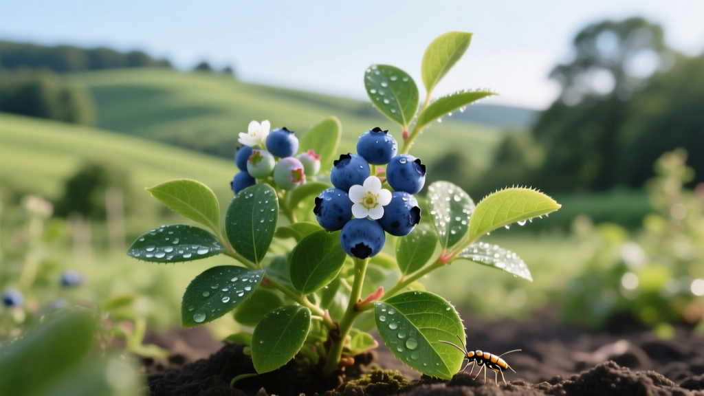 Blueberry Propagation with Organic Pest Control