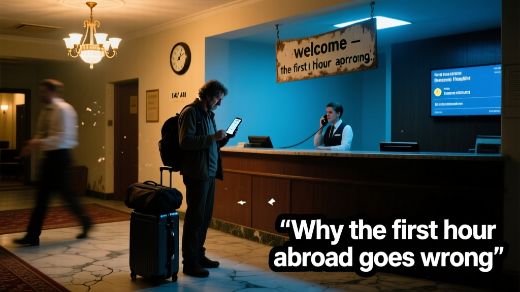 Why The First Hour Abroad Goes Wrong: A Hospitality Consultant’s Field Analysis