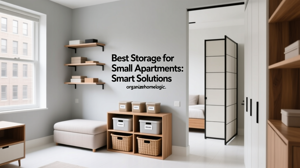 Best Storage for Small Apartments: Smart Solutions