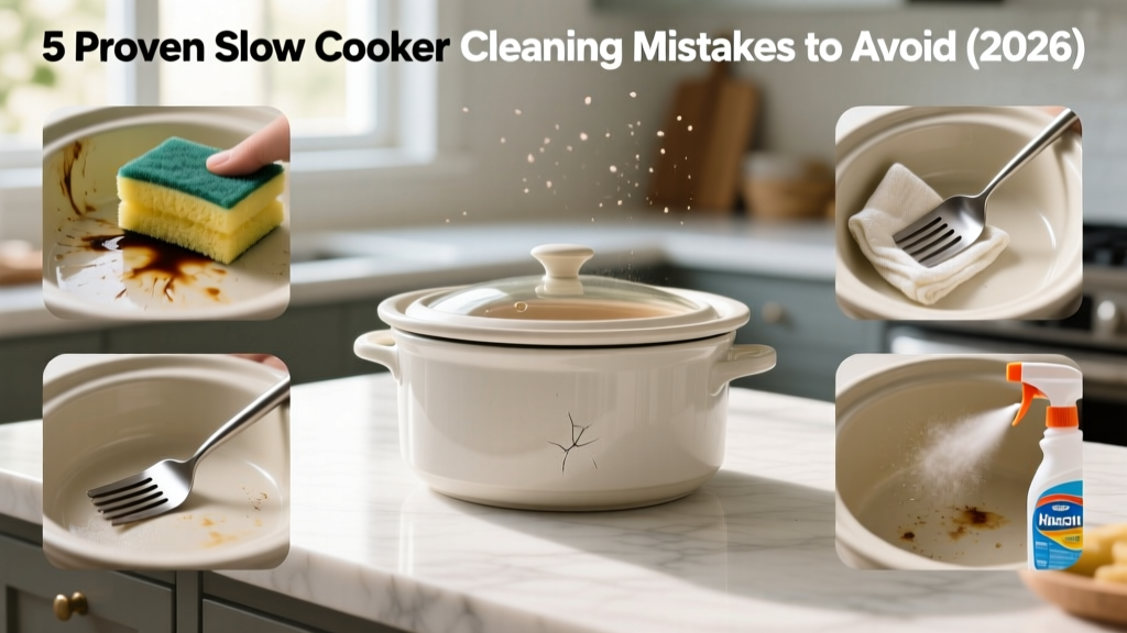 5 Proven Slow Cooker Cleaning Mistakes to Avoid (2026)