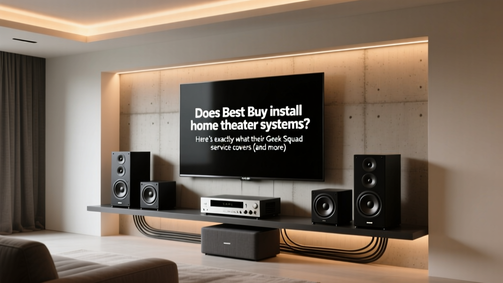 Best Buy Home Theater Install: Geek Squad & Alternatives