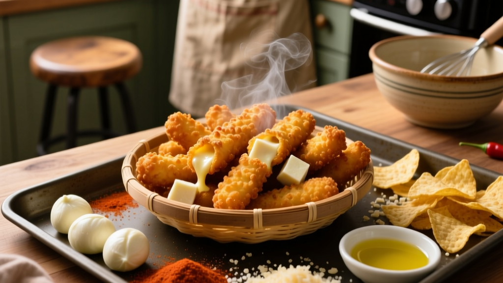 Dorito Mozzarella Sticks in Air Fryer (Crispy & Easy!)