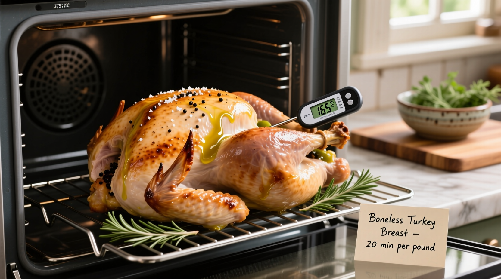 how long to cook a boneless turkey breast