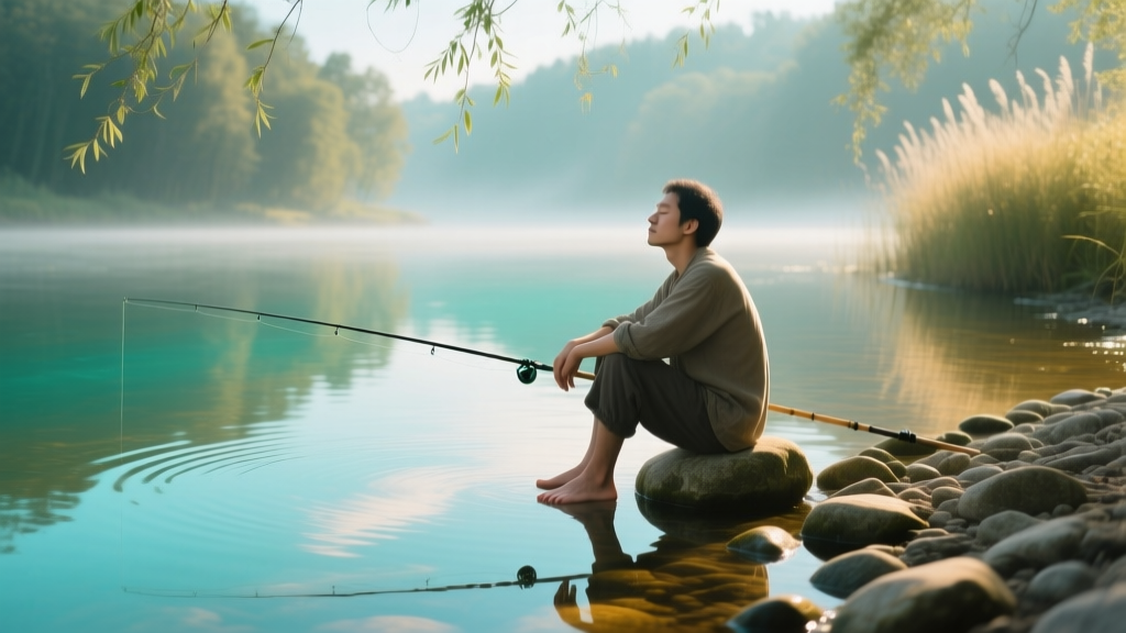 Fisherman Feeling Peace: Emotional Dream Meaning