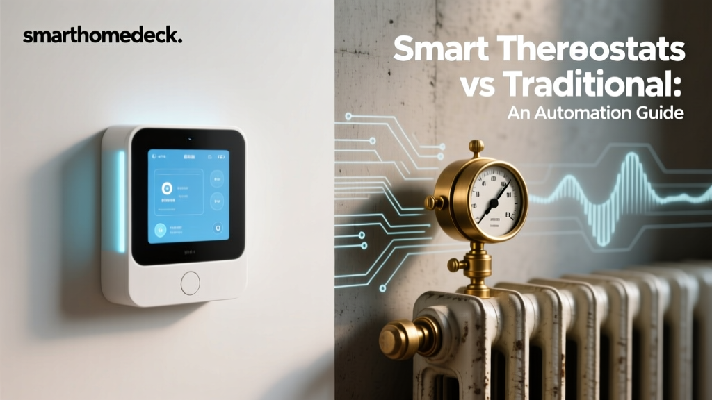 Smart Thermostats vs Traditional: An Automation Guide