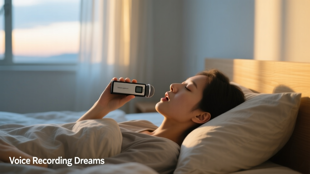 Voice Recording Dreams: Dream Journaling