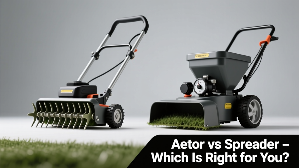 Aerator vs Spreader: Which Lawn Tool Is Right for You?