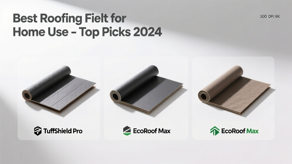 Best Roofing Felt for Home Use: Top Picks & Buying Guide