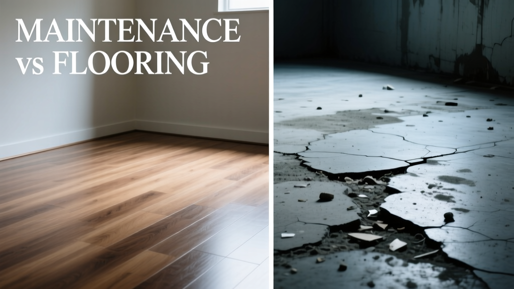 Maintenance vs Flooring: How Material Choice Dictates Long-Term Care, Cost, and Performance
