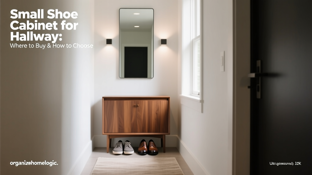 Small Shoe Cabinet for Hallway: Where to Buy & How to Choose
