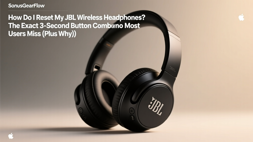 JBL Wireless Headphones Reset Guide (2026)