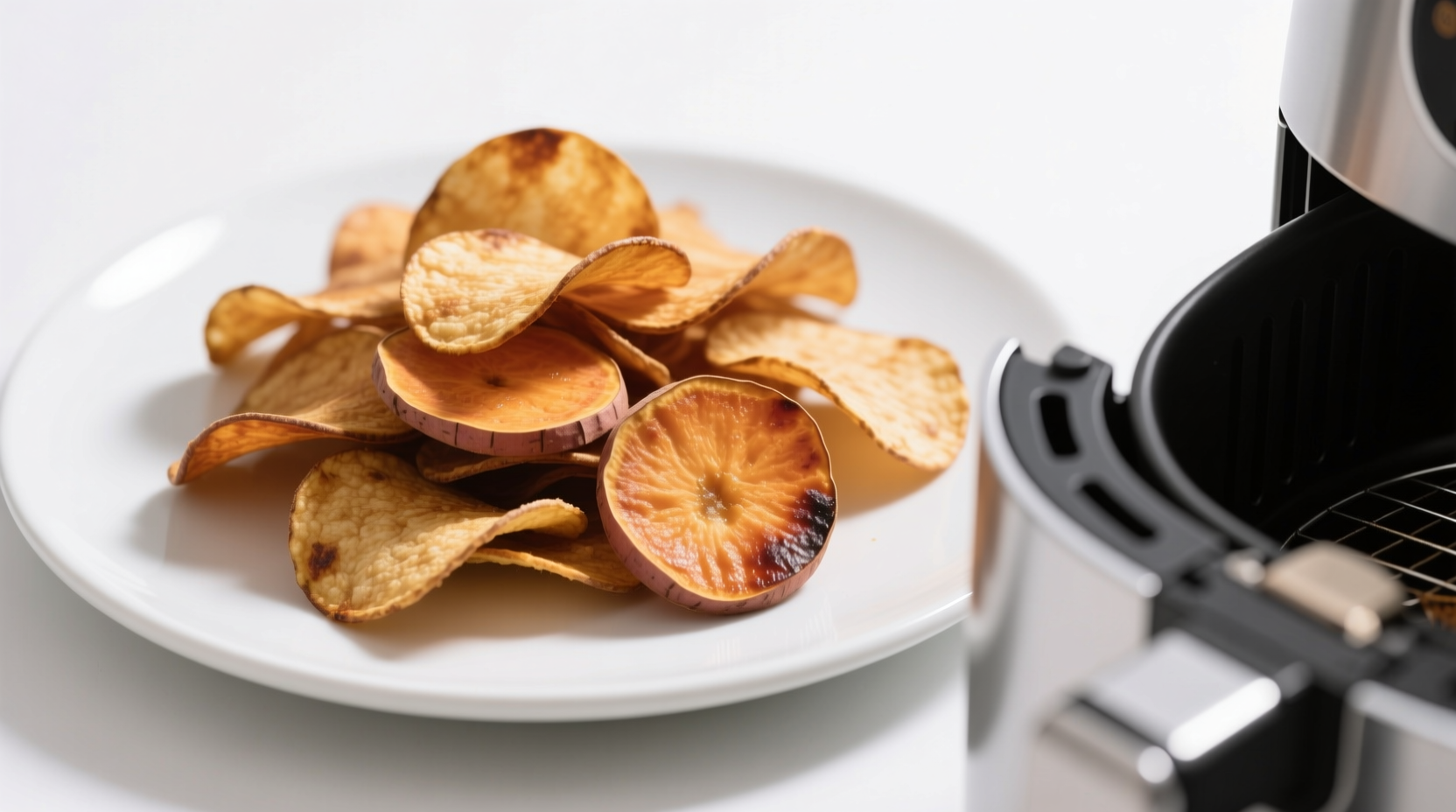 air fryer sweet potato chips one temperature mistake ruins everything