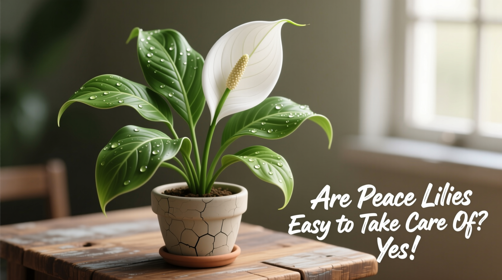 5 Peace Lily Care Tips for Beginners | TheHomeSprouts