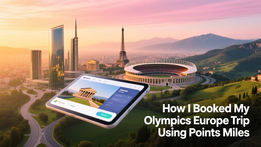 How I Booked My Paris 2024 Olympics Europe Trip Using Points and Miles — A Real-World, Step-by-Step Breakdown