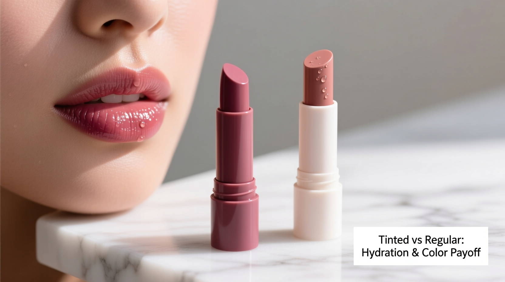 are tinted lip balms better than regular ones for hydration and color payoff