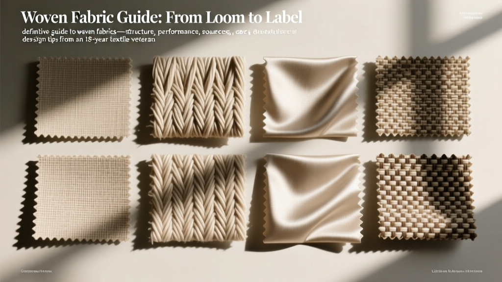 Woven Fabric Guide: From Loom to Label