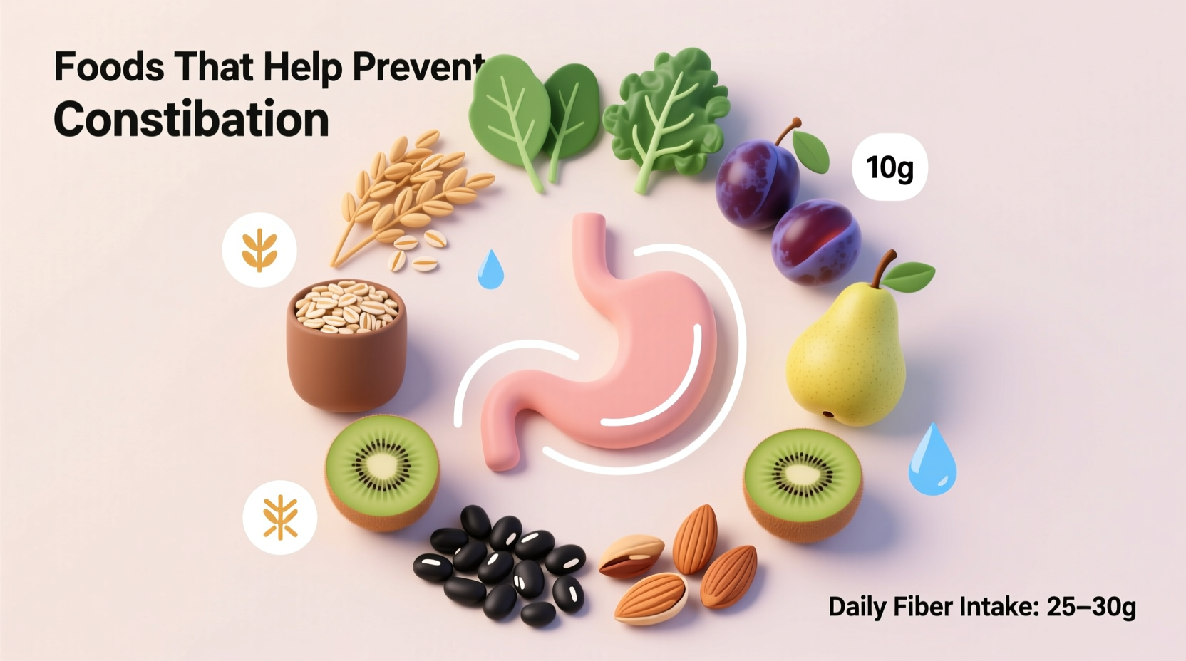 what foods help in constipation