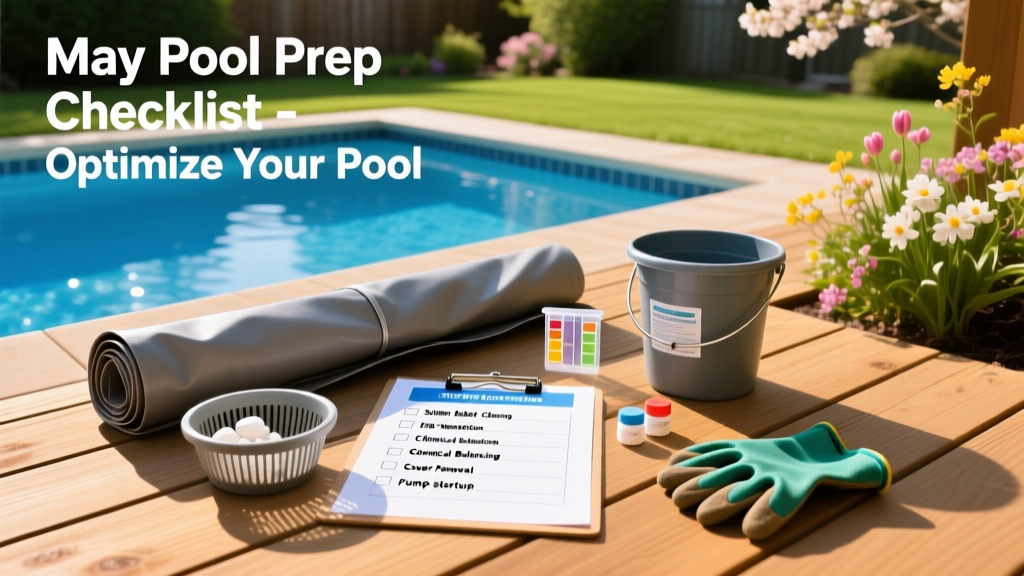 May Pool Prep Checklist: Open & Optimize Your Pool