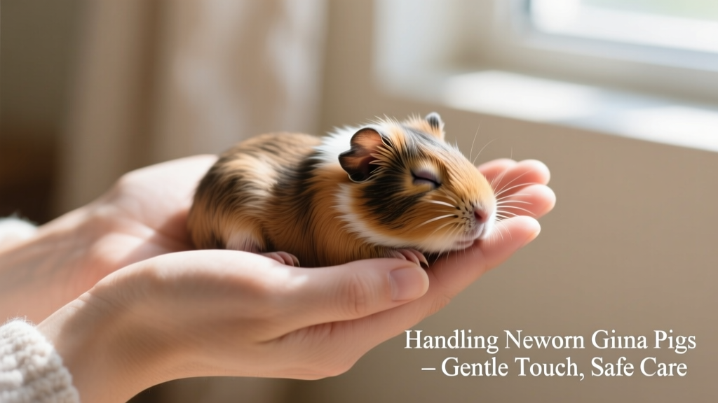 Handling Rules For Newborn Guinea Pigs