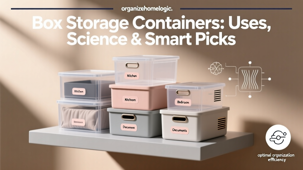 Box Storage Containers: Uses, Science & Smart Picks