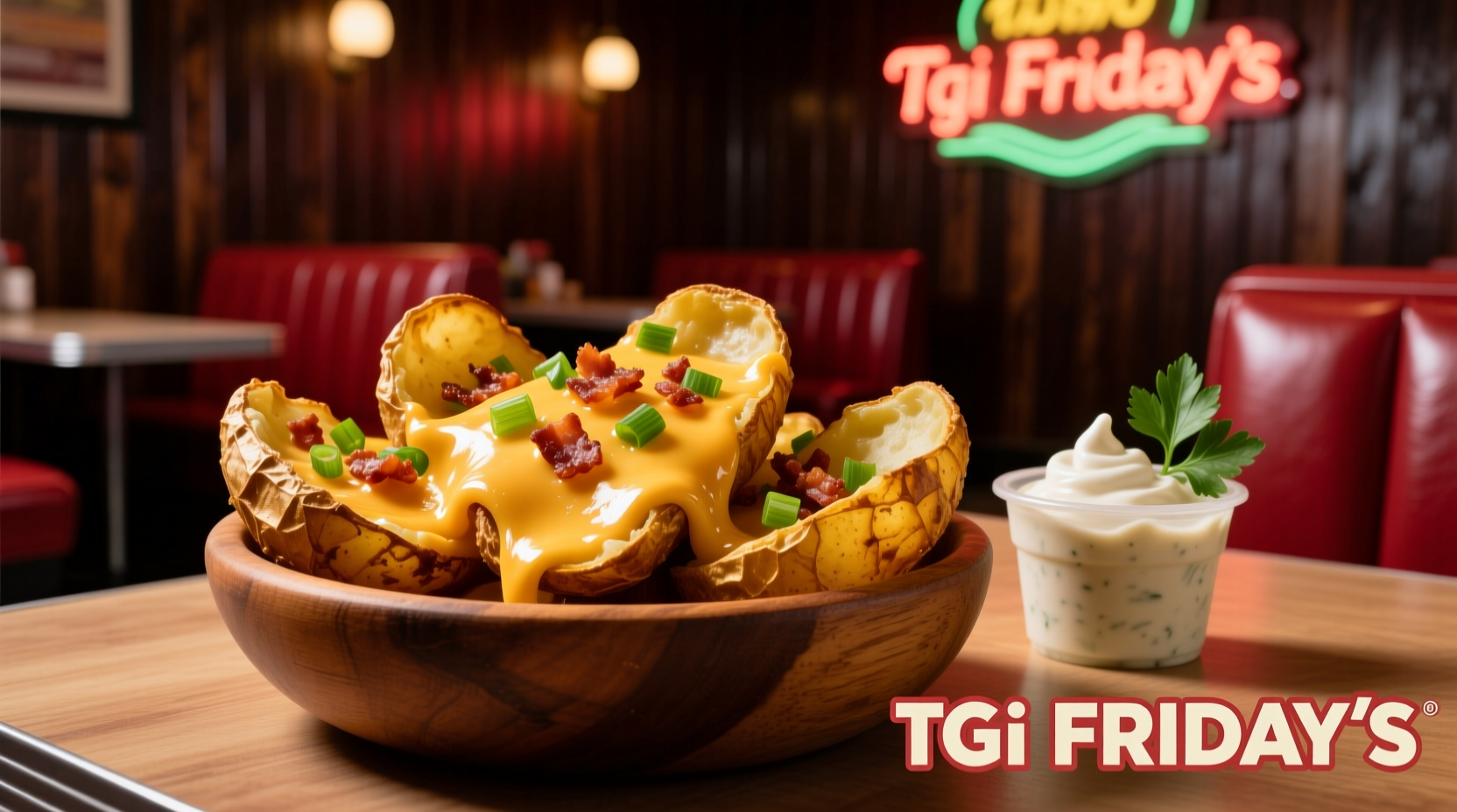 TGI Friday's Potato Skins: History, Recipe & Nutrition Facts