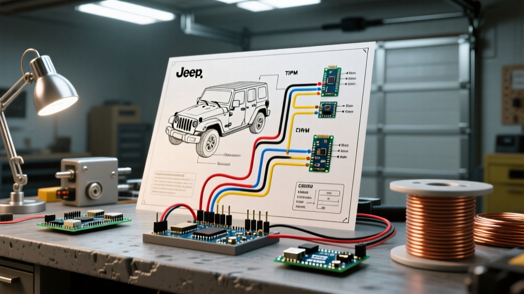 Installation Planning: Wiring Diagram for Jeep Wrangler JL & JK