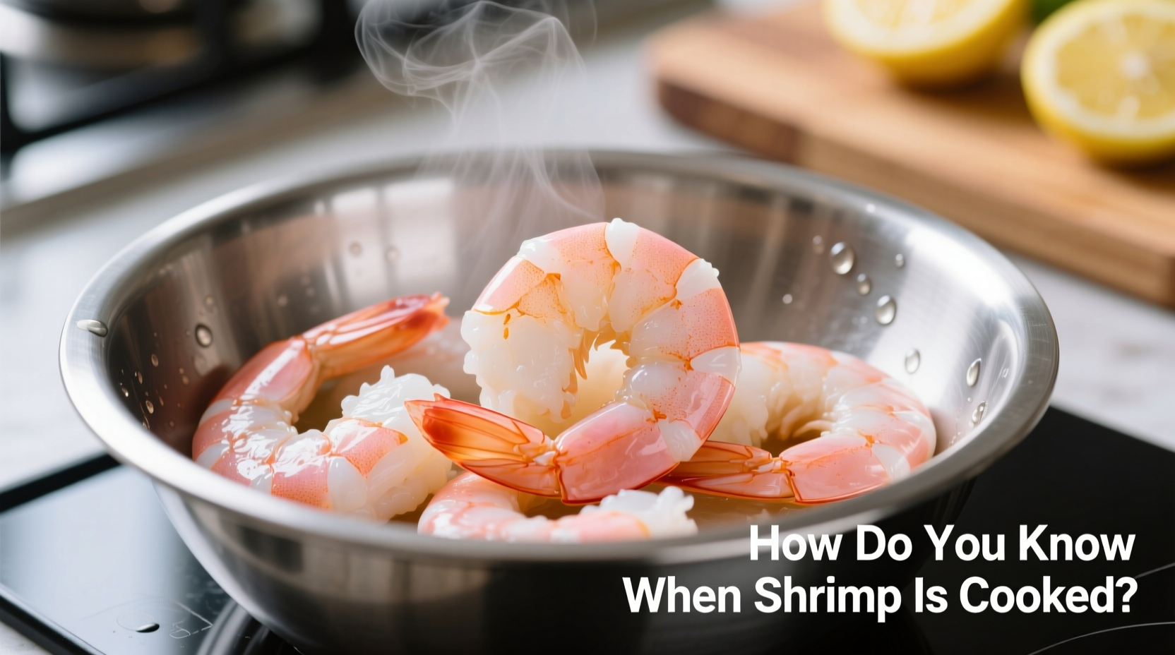 how do you know when shrimp is cooked