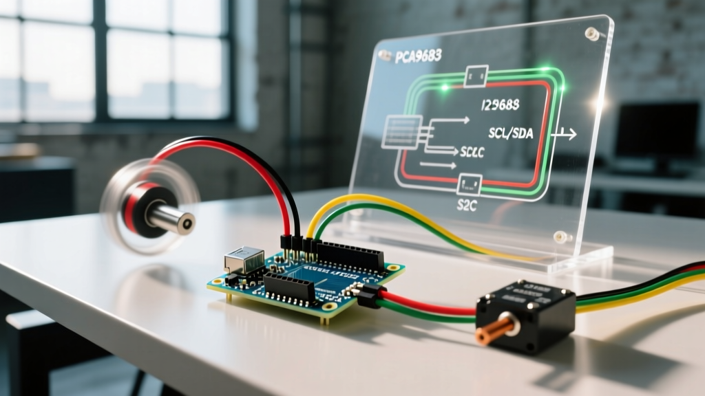 Mastering Arduino with Servo Motor Libraries and I2C Drivers