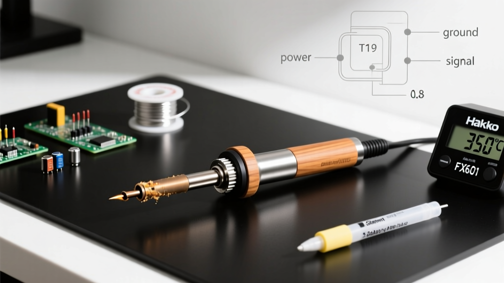 Mastering the Hakko FX601 Soldering Iron: A Beginner's Guide