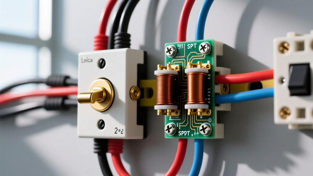 2 Way Switch Electrical Wiring: Mechanical SPDT vs Electromechanical Relays