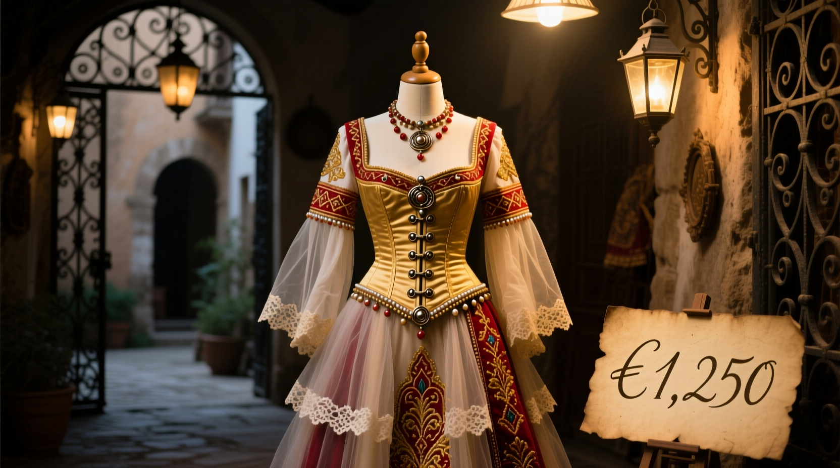 how much does a gypsy wedding dress cost