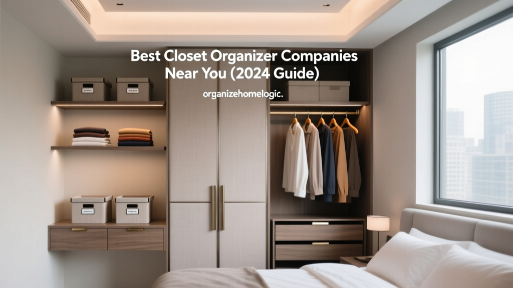 Best Closet Organizer Companies Near You (2024 Guide)