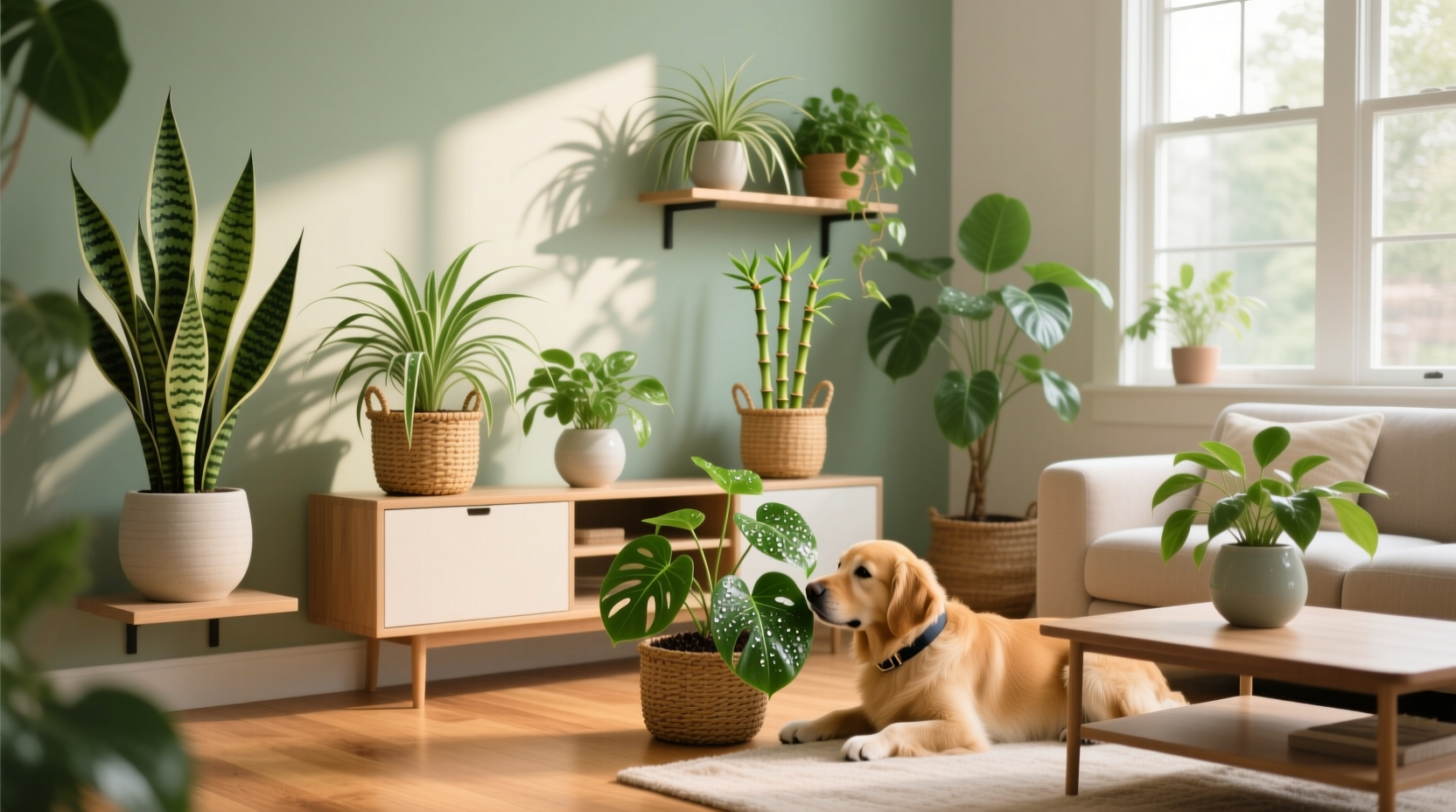 indoor house plants safe for dogs